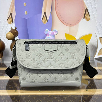 ルイヴィトン LOUISVUITTON 057-M14912 2025年新作 パルス メッセンジャーバッグ ショルダーバッグ モノグラムシャドウ カーフレザー