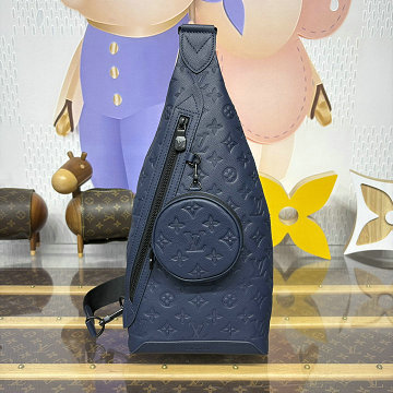 ルイヴィトン LOUISVUITTON 057-M24467 2025年新作 デュオ スリングバッグ チェストバッグ ベルトバッグ モノグラム シャドウ カーフレザー