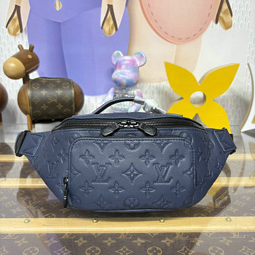 ルイヴィトン LOUISVUITTON 057-M14784 2025年新作 ラッシュ バムバッグ ウェストバッグ ベルトバッグ モノグラム シャドウ カーフレザー