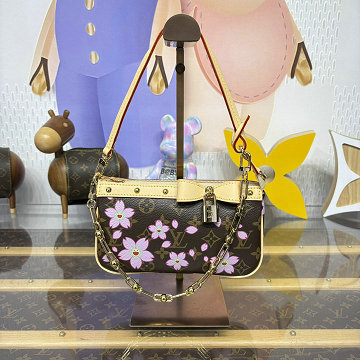 ルイヴィトン LOUISVUITTON 057-M13666  2025年新作 LV TM ポシェット アクセソワール チェーンポーチ サクラブラウン モノグラム キャンバス