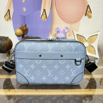 ルイヴィトン LOUISVUITTON 057-M14073 2025年新作 アルファ メッセンジャーバッグ ショルダーバッグ メンズ タイガ カウハイドレザー