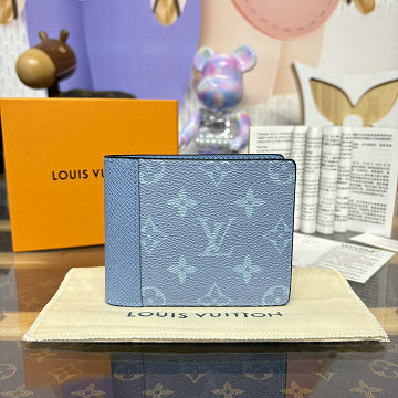 ルイヴィトン LOUISVUITTON 057-M14111 2025年新作 ポルトフォイユ ミュルティプル 二つ折り短財布 タイガ カウハイドレザー