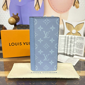 ルイヴィトン LOUISVUITTON 057-M14110 2025年新作 ポルトフォイユ ブラザ 二つ折り長財布 ロングウォレット タイガ カウハイドレザー