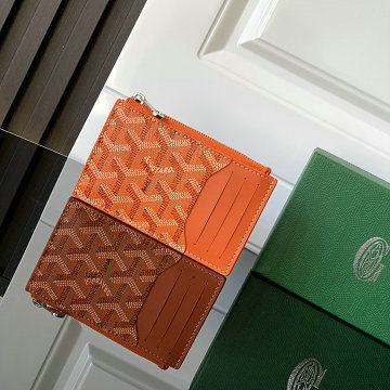 ゴヤール GOYARD BX-GY3021CS 2025年新作 ブルボン ジップ付きカードホルダー カードケース 小銭入れ