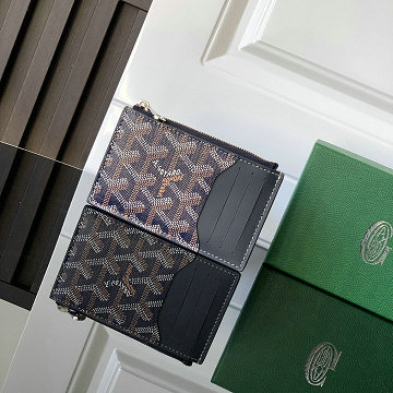 ゴヤール GOYARD BX-GY3021SL 2025年新作 ブルボン ジップ付きカードホルダー カードケース 小銭入れ