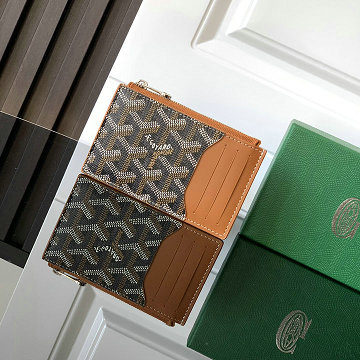 ゴヤール GOYARD BX-GY3021TH2025年新作 ブルボン ジップ付きカードホルダー カードケース 小銭入れ