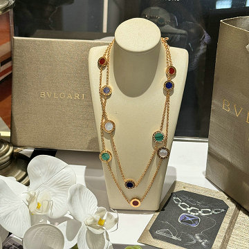 ブルガリ BVLGARI CZZ-XLBV25008 2025年最新入荷 ブルガリ ネックレス ロングチェーン レディース アクセサリー ジュエリー