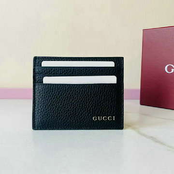 グッチ GUCCI 057-GG795285PBK 2025年新作 GUCCI ロゴ カードケース 名刺入れ レザー