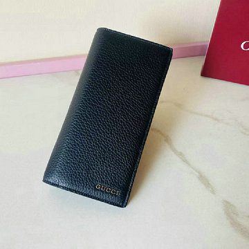 グッチ GUCCI 057-GG795296PBK 2025年新作 GUCCI ロゴ ロングウォレット 二つ折り長財布 カード入れ レザー