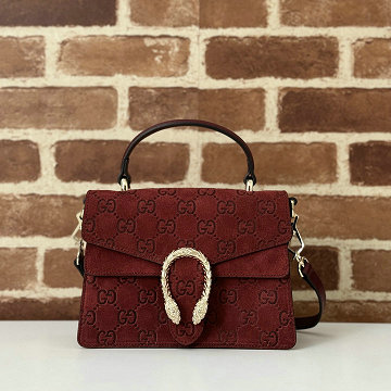 グッチ GUCCI 057-GG813400RRD 2025年新作 ディオニュソス ミニ ハンドバッグ 2way ショルダーバッグ スエード レディース