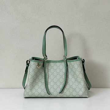商品細詳を見る:グッチ GUCCI 057-GG815214BGL 2025年新作 GGエンブレム ミディアム トートバッグ ハンドバッグ ショルダーバッグ キャンパス レディース