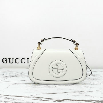 グッチ GUCCI 057-GG815714PBS 2025年新作 ブロンディ ミディアム トップハンドルバッグ ショルダーバッグ レザー レディース