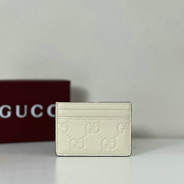 商品名称：グッチ GUCCI 057-GG815874PBK 2025年新作 GGエンブレム カードケース 名刺入れ メンズ レザー