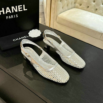 商品名称：シャネル CHANEL 2025年新作 ローヒールシューズ スリングバック メッシュ ビーチサンダル 通気性 レディース