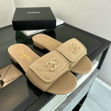 シャネル CHANEL 2025年新作 ココマーク フラットミュール ビーチスリッパ レディース