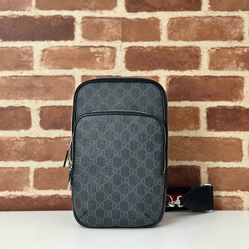 グッチ GUCCI 057-GG822073BQK 2025年新作 GGブラック スモール スリングバッグ チェストバッグ クロスボディバッグ メンズ