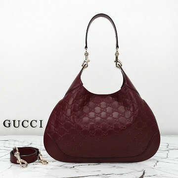 商品名称：グッチ GUCCI 057-GG834981PJH 2025年新作 グッチ B ミディアム ホーボーバッグ ハンドバッグ ショルダーバッグ レディース