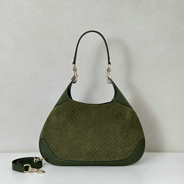 グッチ GUCCI 057-GG834981RJG  2025年新作 グッチ B ミディアム ホーボーバッグ ハンドバッグ ショルダーバッグ レディース