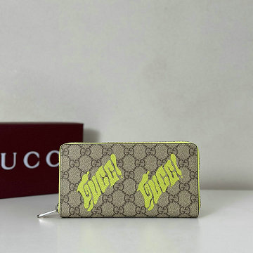 グッチ GUCCI 057-GG835324BXY  2025年新作 ジップウォレット ファスナー長財布 カード入れ 札入れ キャンパス