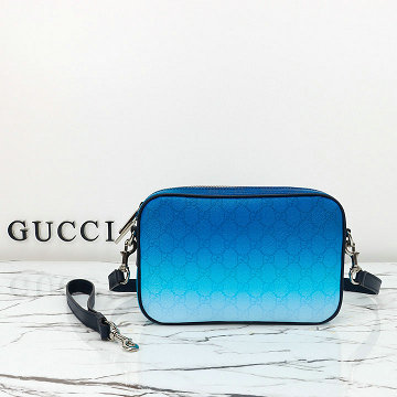 商品名称：グッチ GUCCI 057-GG835691BJL 2025年新作 グラデーション スモール クロスボディバッグ ショルダーバッグ キャンパス メンズ