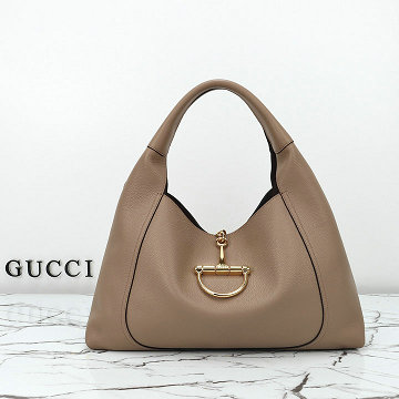 グッチ GUCCI 057-GG837466PHS 2025年新作 ソフトビット マキシ ショルダーバッグ ハンドバッグ レザー
