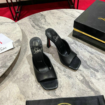 商品名称：クリスチャンルブタン CHRISTIAN LOUBOUTIN 2025年新作 ハイヒールスライド バナナヒールスリッパ カジュアルサンダル レディース