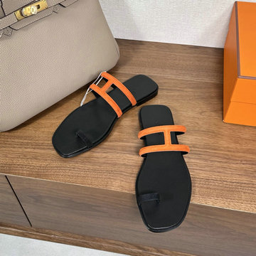 商品名称：エルメス HERMES 2025年新作 Oran フラットフォーム スリッパ ビーチスライド レディース