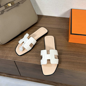 商品名称：エルメス HERMES 2025年新作 Oran フラットスライド ビーチスリッパ カジュアル レディース