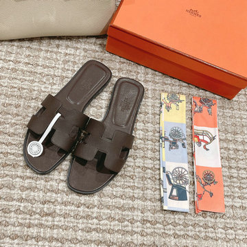 エルメス HERMES 2025年新作 Oran フラットスライド ビーチスリッパ カジュアル レディース