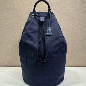 商品細詳を見る:プラダ PRADA 99-PD2VY011SL  2025年新作 キャンバス ドローストリング ダッフルバッグ ベルトバッグ ショルダーバッグ