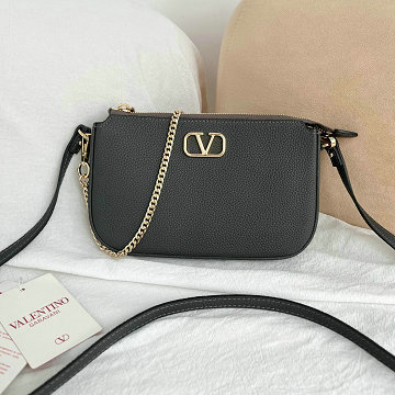 ヴァレンティノ Valentino 99-VT22089SH  2025年新作 Vロゴ シグネチャー チェーンポーチ ショルダーバッグ レディース