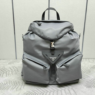 プラダ PRADA  99-PD2VZ108HS 2025年新作 Re-Nylon レザー バックパック メンズ リュックサック ディパックバッグ