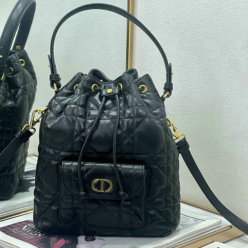 商品名称：クリスチャンディオール CHRISTIAN DIOR 99-CD3372BK 2025年新作 カロ バケットバッグ スモール トートバッグ ショルダーバッグ レディース