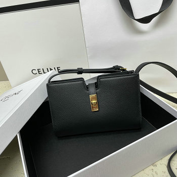 セリーヌ CELINE 99-CE10M443BK  2025年新作 ストラップ ポシェット 16 セーズ ショルダーバッグ レディース