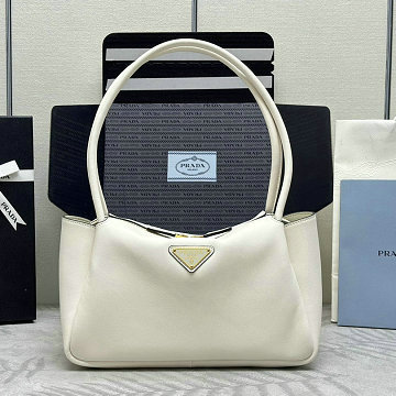 プラダ PRADA 99-PD1BA444BS 2025年新作 ダーリン ミディアム レザー ショルダーバッグ ホーボーバッグ レディース