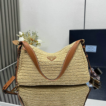 プラダ PRADA 99-PD1BC228BXS  2025年新作 エメ ミディアムバッグ ホーボーバッグ ショルダーバッグ クロシェ レディース