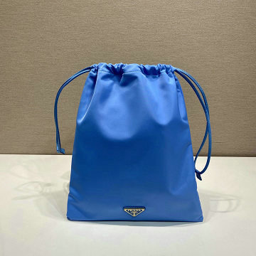 プラダ PRADA 99-PD1NK001BLS 2025年新作 Re-Nylon ポーチ トートバッグ ドローストリングバックパック