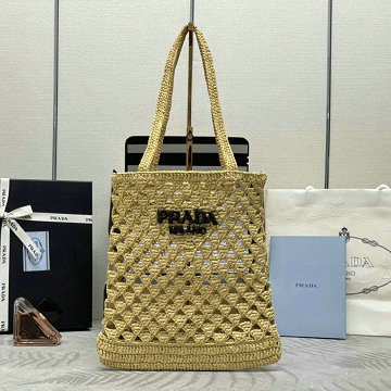 プラダ PRADA 99-PD1BG493XS  2025年新作 クロシェ トートバッグ ショルダーバッグショッピングバッグ レディース
