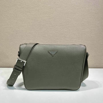 商品細詳を見る:プラダ PRADA  99-PD2VH182HS 2025年新作 ヴィッテロダイノレザー ショルダーバッグ メンズ