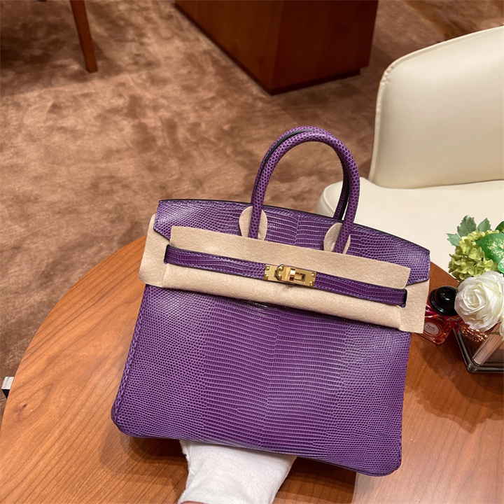 エルメス HERMES 2025年新作 バーキンバッグ Sellier 25 トップハンドルバッグ トートバッグ ハンドバッグ リザード革