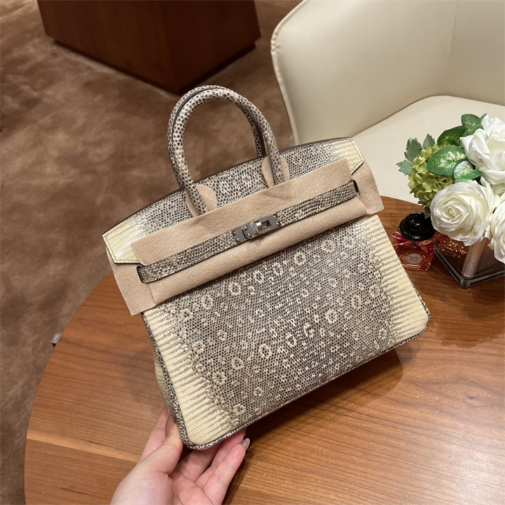 エルメス HERMES 2025年新作 バーキンバッグ Sellier 25 トップハンドルバッグ トートバッグ ハンドバッグ リザード革