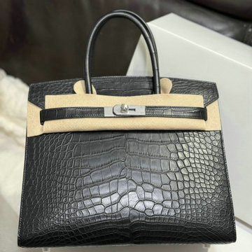 エルメス HERMES 2025年新作 バーキンバッグ 30 トップハンドルバッグ トートバッグ ハンドバッグ アリゲーター革