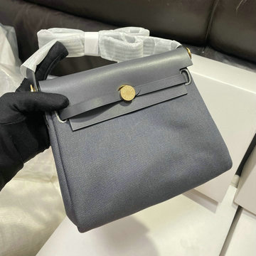 商品名称：エルメス HERMES 2025年新作 エールバッグジップ20 ミニ ショルダーバッグ トワルアッシュ ヴァッシュパンター