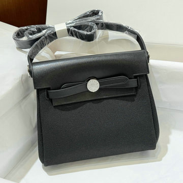 商品名称：エルメス HERMES 2025年新作 エールバッグジップ20 ミニ ショルダーバッグ トワルアッシュ ヴァッシュパンター