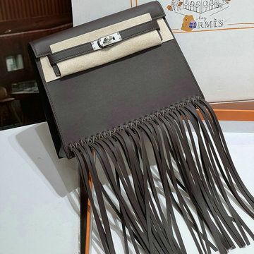 商品名称：エルメス HERMES 2025新作 Danse ケリーダンス フリンジ ハンドバッグ ショルダーバッグ スイフト