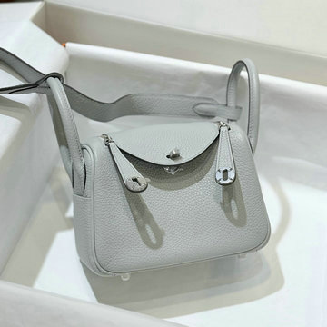 商品名称：エルメス HERMES 2025新作 ミニ リンディ ショルダーバッグ スクエアバッグ トリヨンクレマンス