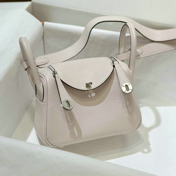 商品名称：エルメス HERMES 2025新作 ミニ リンディ ショルダーバッグ スクエアバッグ トリヨンクレマンス