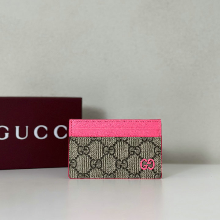 グッチ GUCCI 057-GG768248BXF 2025年新作 GG ディテール付き カードケース 名刺れ