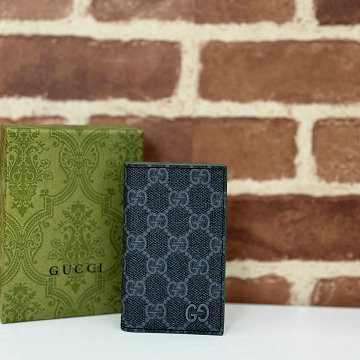 グッチ GUCCI 057-GG768249KHG 2025年新作 GG ディテール付き ロング カードケース 名刺れ パスポートケース