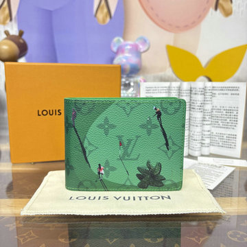 商品細詳を見る:ルイヴィトン LOUISVUITTON 2025年新作 ポルトフォイユ スレンダー 二つ折り短財布 ショートウォレット 札入れ モノグラム キャンバス